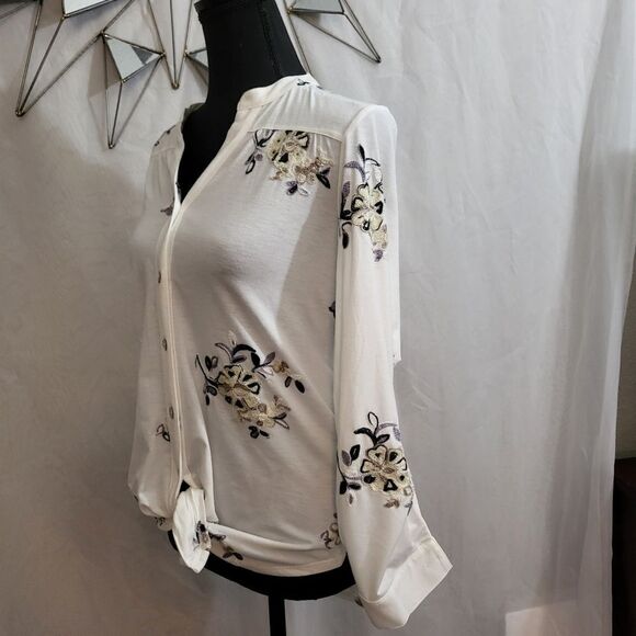 Hope springs blouse, floral, size S - Picture 5 of 12